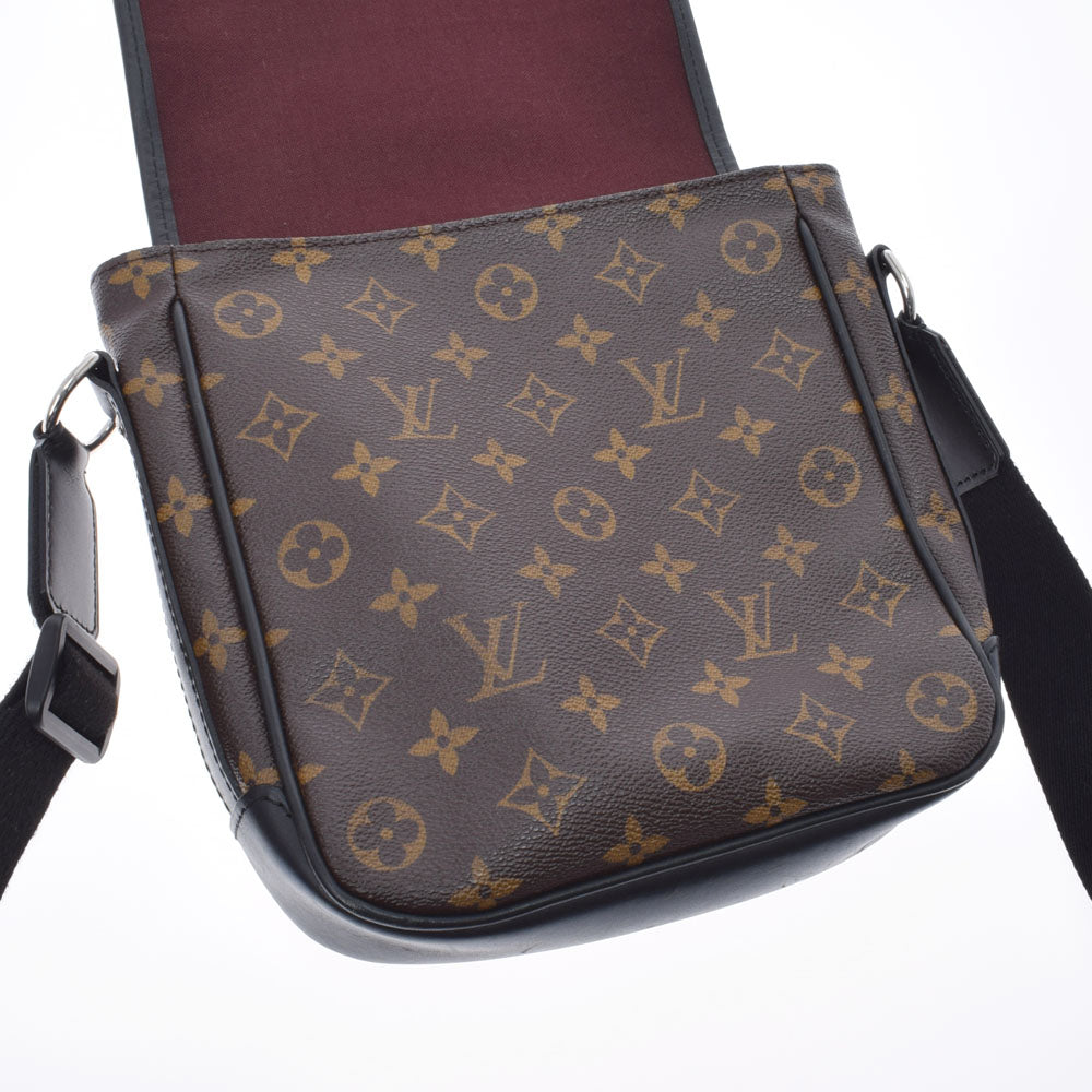 ルイヴィトンマカサー バスPM 14145 ブラウン/黒 メンズ モノグラムキャンバス ショルダーバッグ M56717 LOUIS VUITTON  中古 – 銀蔵オンライン