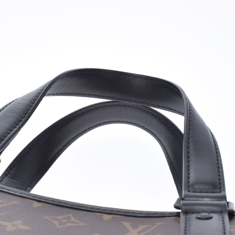 路易威顿路易·维顿（Louis Vuitton）路易·威登（Louis Vuitton）会标摄影师周末PM 2Way Brown/Black M45734男士会标帆布手提袋A级二手Ginzo