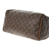 LOUIS VUITTON Louis Vuitton Monogram Speedy 35 Brown M41524 Unisex Monogram Canvas Handbag B Rank used Ginzo