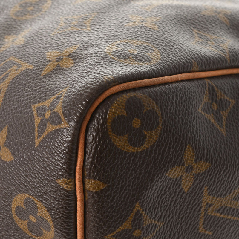 LOUIS VUITTON Louis Vuitton Monogram Speedy 35 Brown M41524 Unisex Monogram Canvas Handbag B Rank used Ginzo