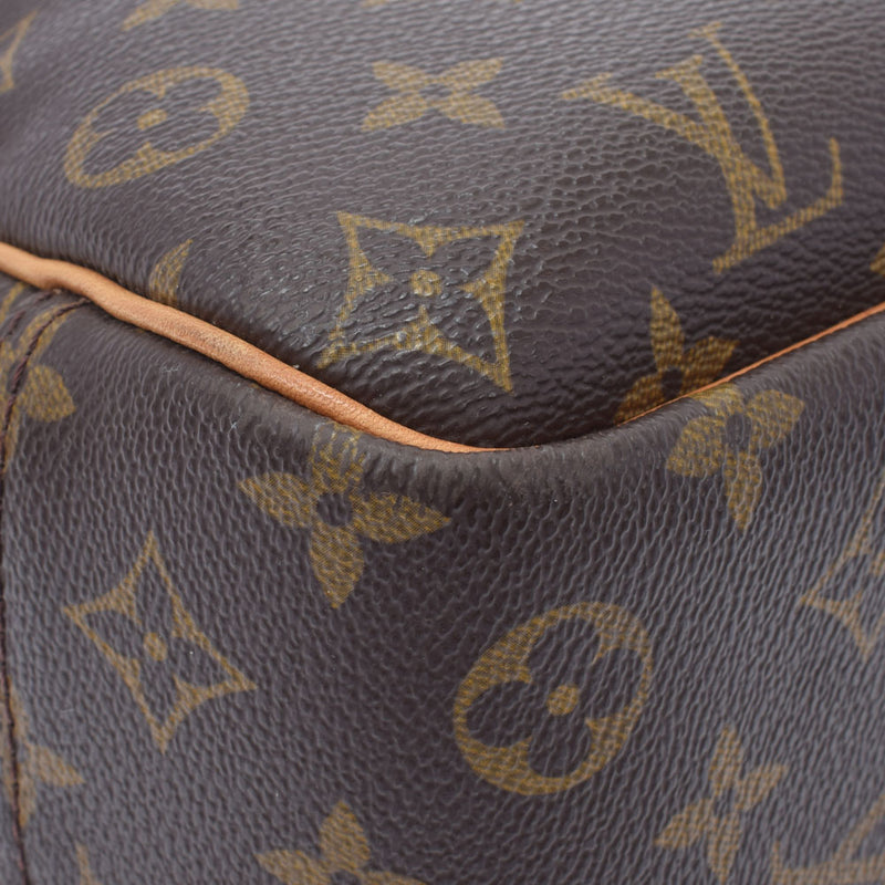 LOUIS VUITTON ルイヴィトン モノグラム ドーヴィル ブラウン M47270 ユニセックス モノグラムキャンバス ハンドバッグ Bランク 中古 銀蔵