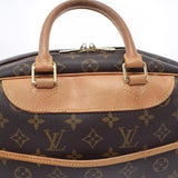 LOUIS VUITTON ルイヴィトン モノグラム ドーヴィル ブラウン M47270 ユニセックス モノグラムキャンバス ハンドバッグ Bランク 中古 銀蔵