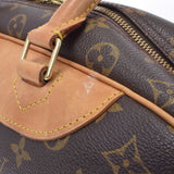 LOUIS VUITTON ルイヴィトン モノグラム ドーヴィル ブラウン M47270 ユニセックス モノグラムキャンバス ハンドバッグ Bランク 中古 銀蔵