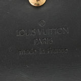 LOUIS VUITTON Louis Vuitton Susha Porte Trezol International Black Gold Bracket M91836 Unisex Leather Trimal Wallet B Rank Used Ginzo