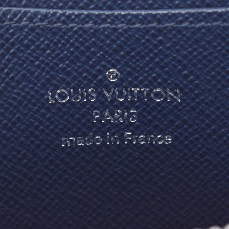 LOUIS VUITTON Louis Vuitton Epi Copy Coin Purse Andigo Blue M60384 Unisex Epi Leather Coin Case AB Rank Used Ginzo