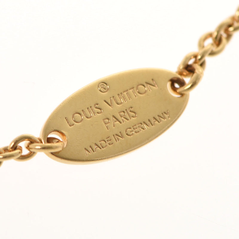 LOUIS VUITTON LOUIS VUITTON Flower full Bracelet M68127 metal Gold Used  Women M68127
