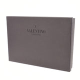 Valentino Valentino Black/White Unisex Mat Leather Clutch Bag A Rank used Ginzo