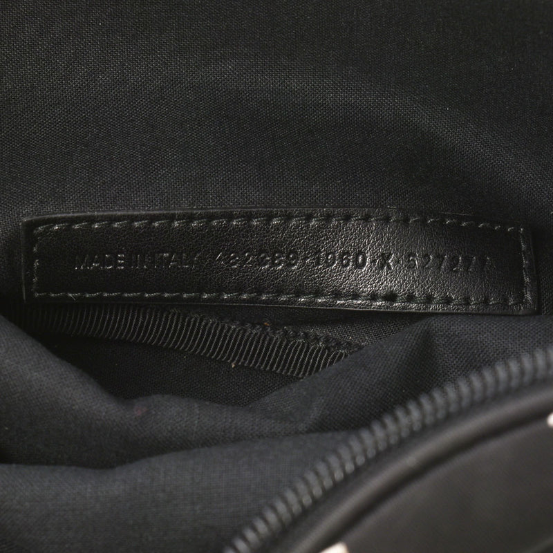 BALENCIAGA Balenciaga Black 482389 Unisex Nylon Body Bag B Rank used Ginzo