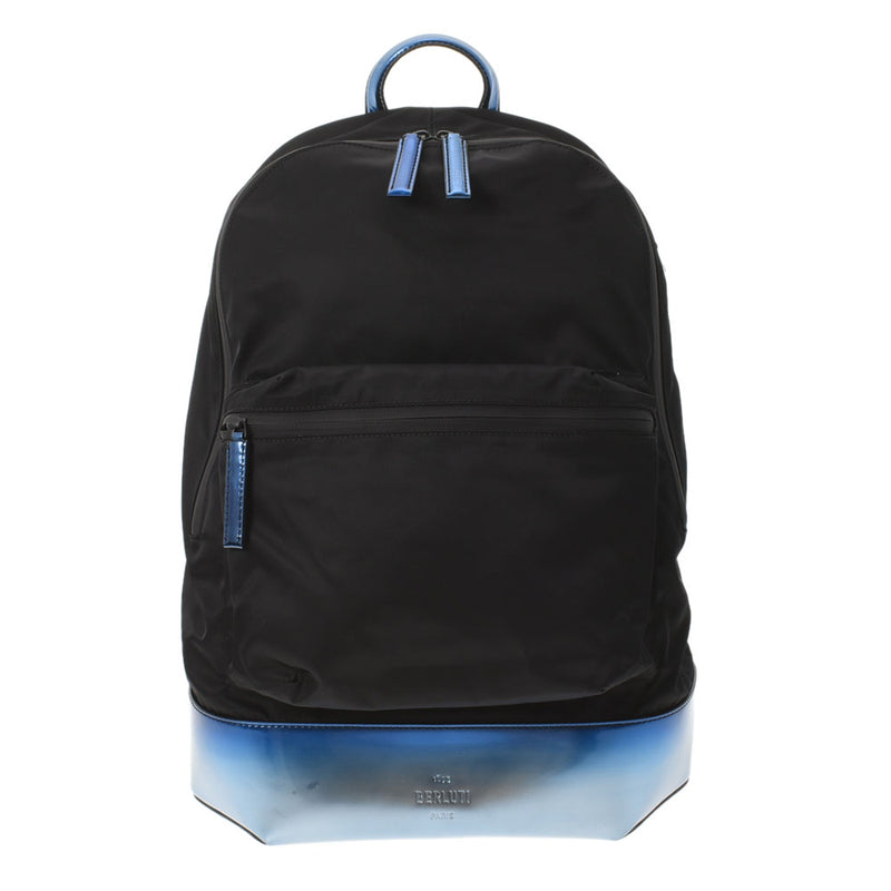 Disapproved Revival Cannon Berlutti Black x Blue Unisex Nylon Backpack Daypack Berluti used – 銀蔵オンライン