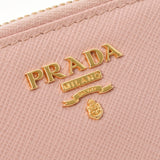PRADA Prada Pink Ladies Safiano Coin Case AB Rank used Ginzo