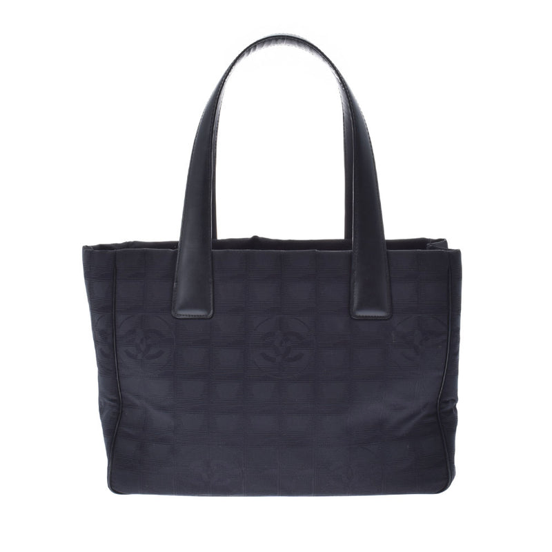 シャネルニュートラベルライン トート PM 黒 レディース ナイロン