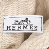 HERMES Hermes Cabalier One Shoulder Bag Beige Unisex Canvas Body Bag A Rank used Ginzo