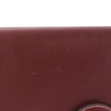 HERMES Hermes Faca Rouge Acher (around 1979) Unisex Box Carf Clutch Bag B Rank used Ginzo