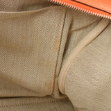 HERMES エルメス ヴィクトリア35 オレンジ シルバー金具 □L刻印(2008年頃) ユニセックス トリヨンクレマンス ハンドバッグ Bランク 中古 銀蔵