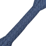 爱马仕爱马仕阿斯科特泰国总模式蓝色男士丝100％领带