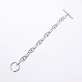 HERMES エルメス シェーヌダンクル 12コマ ユニセックス SV ブレスレット Aランク 中古 銀蔵