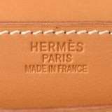 HERMES Hermes Sack Adepesh 38 Brief Case Natural Gold Bracket □ F engraved (around 2002) Men's Vash Business Bag AB Rank Used Ginzo
