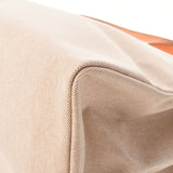 HERMES エルメス エールバッグTGM ナチュラル □B刻印(1998年頃) ユニセックス トワル/レザー ハンドバッグ Aランク 中古 銀蔵