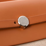 HERMES エルメス エールバッグTGM ナチュラル □B刻印(1998年頃) ユニセックス トワル/レザー ハンドバッグ Aランク 中古 銀蔵