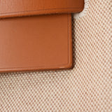 HERMES エルメス エールバッグTGM ナチュラル □B刻印(1998年頃) ユニセックス トワル/レザー ハンドバッグ Aランク 中古 銀蔵