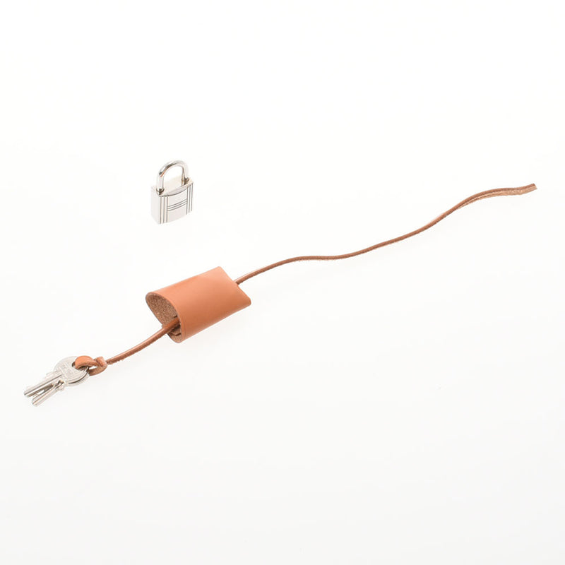 HERMES エルメス エールバッグTGM ナチュラル □B刻印(1998年頃) ユニセックス トワル/レザー ハンドバッグ Aランク 中古 銀蔵