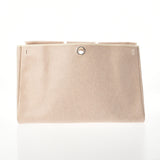 HERMES エルメス エールバッグTGM ナチュラル □B刻印(1998年頃) ユニセックス トワル/レザー ハンドバッグ Aランク 中古 銀蔵