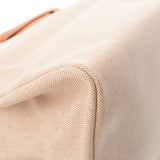 HERMES エルメス エールバッグTGM ナチュラル □B刻印(1998年頃) ユニセックス トワル/レザー ハンドバッグ Aランク 中古 銀蔵