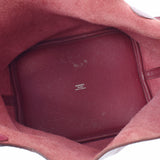 HERMES エルメス ピコタンロック MM ルビー シルバー金具 N刻印(2010年頃) レディース トリヨンクレマンス ハンドバッグ Bランク 中古 銀蔵