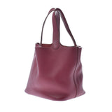 HERMES エルメス ピコタンロック MM ルビー シルバー金具 N刻印(2010年頃) レディース トリヨンクレマンス ハンドバッグ Bランク 中古 銀蔵