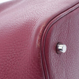 HERMES エルメス ピコタンロック MM ルビー シルバー金具 N刻印(2010年頃) レディース トリヨンクレマンス ハンドバッグ Bランク 中古 銀蔵