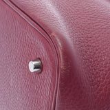 HERMES エルメス ピコタンロック MM ルビー シルバー金具 N刻印(2010年頃) レディース トリヨンクレマンス ハンドバッグ Bランク 中古 銀蔵