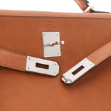 HERMES Hermes Kelly 40 Brick D engraved (around 2019) Unisex Shamoa Handbag A Rank used Ginzo