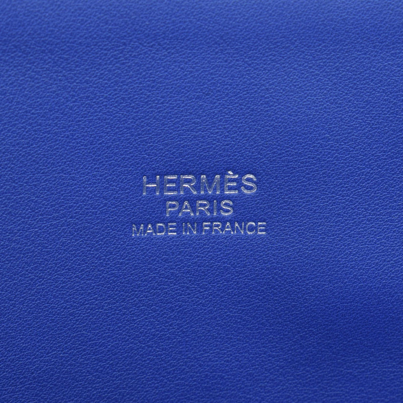 HERMES Hermes Bored 31 2way Blue Electric Silver Bracket A engraved (around 2017) Ladies Toryon Lemance Handbag A Rank used Ginzo