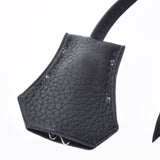 HERMES エルメス バーキン 30 黒 シルバー金具 □L刻印(2008年頃) レディース トリヨンクレマンス ハンドバッグ Aランク 中古 銀蔵
