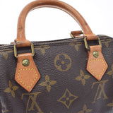 路易威顿路易斯·维顿（Louis Vuitton）Monogram Minogry Speedy Brown M41534女士会标帆布手提包B等级二手Ginzo