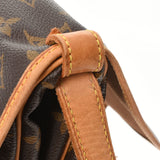 路易威顿路易·维顿（Louis Vuitton）路易威登（Louis Vuitton）会标符号30棕色M42256女用式字符帆布肩带B等级二手Ginzo