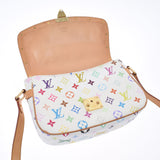 LOUIS VUITTON Louis Vuitton Multi Color Solonu White M92661 Ladies Monogram Multicolor Shoulder Bag B Rank Used Ginzo