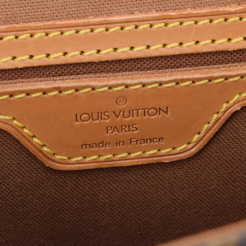 路易威顿路易·维顿（Louis Vuitton）路易·威登（Louis Vuitton）会标铃2way棕色M51122女用式字母图帆布手袋B等级二手Ginzo