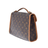 LOUIS VUITTON ルイヴィトン モノグラム ベルエア 2WAY ブラウン M51122 ユニセックス モノグラムキャンバス ハンドバッグ Bランク 中古 銀蔵