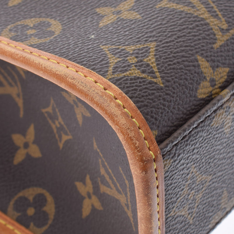 路易威顿路易·维顿（Louis Vuitton）路易·威登（Louis Vuitton）会标铃2way棕色M51122女用式字母图帆布手袋B等级二手Ginzo