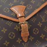 路易威顿路易·维顿（Louis Vuitton）路易·威登（Louis Vuitton）会标铃2way棕色M51122女用式字母图帆布手袋B等级二手Ginzo