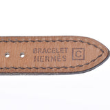 HERMES エルメス ラムシス  HH1.210 レディース SS/革 腕時計 クオーツ アイボリー系文字盤 ABランク 中古 銀蔵