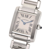 Cartier Cartier Tank Francis SM W51008Q3女士SS观看石英象牙表盘