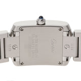 Cartier Cartier Tank Francis SM W51008Q3 Ladies SS Watch Quartz Ivory Dial A Rank Used Ginzo