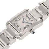 Cartier Cartier Tank Francis SM W51008Q3女士SS观看石英象牙表盘