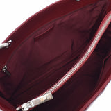 CHANEL シャネル マトラッセ GSTトート 赤 シルバー金具 レディース キャビアスキン トートバッグ Aランク 中古 銀蔵