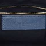 BALENCIAGA Balenciaga Giant Mini Pompon 2WAY Blue Gold Bracket 285439 Ladies Calf Handbag AB Rank Used Ginzo