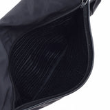 PRADA Prada Black Unisex Nylon Shoulder Bag AB Rank used Ginzo