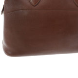 HERMES エルメス ボリード 37 茶 ○H刻印(1978年頃) レディース クシュベル ハンドバッグ Bランク 中古 銀蔵