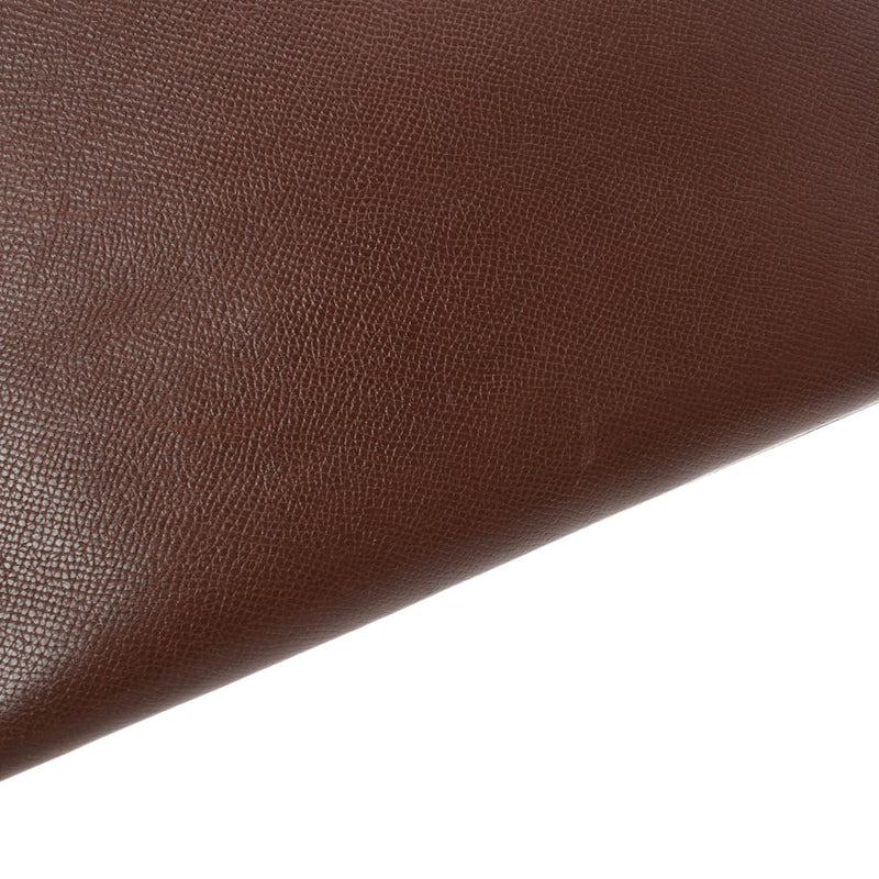 HERMES エルメス ボリード 37 茶 ○H刻印(1978年頃) レディース クシュベル ハンドバッグ Bランク 中古 銀蔵